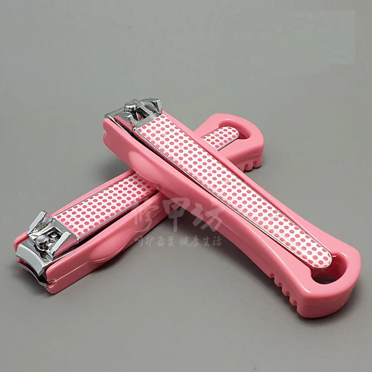 1 шт. Клипер Ногтя Большого Размера Из Нержавеющей Стали и Пластиковые Ногтем