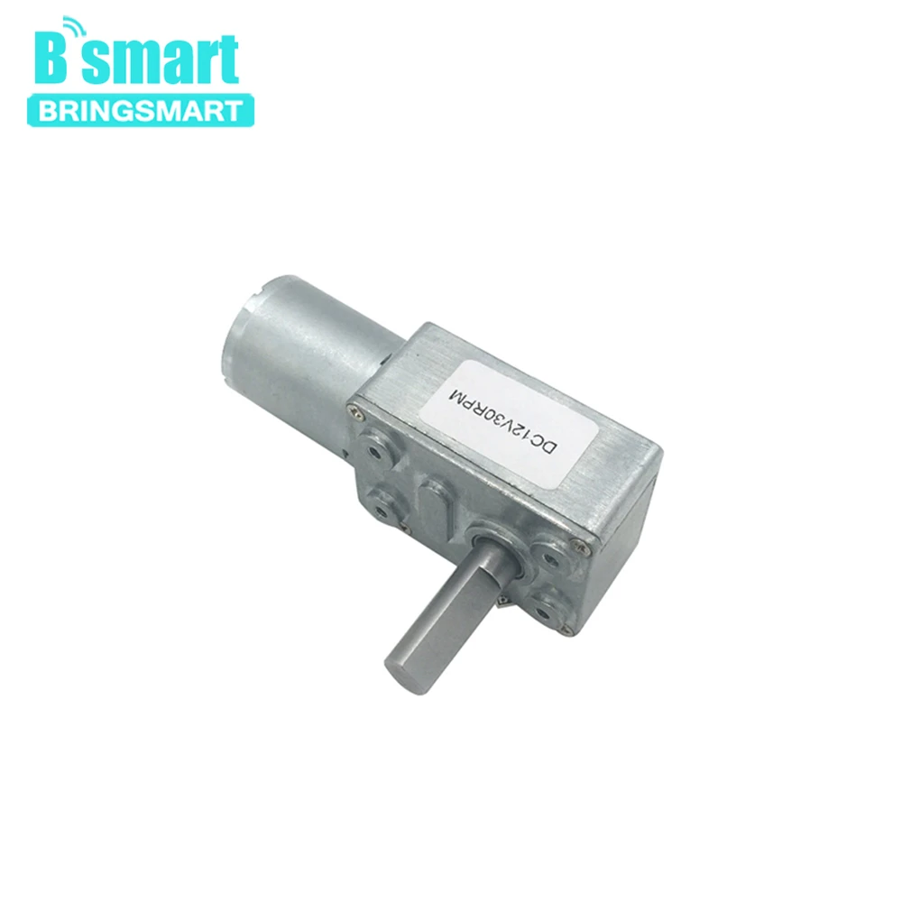 Реверсивный Редуктор электродвигателя Bringsmart JGY370 D7 с постоянным током 12 В 6 24