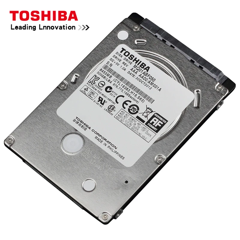 Оригинальный Жесткий Диск Toshiba MQ01ABF050 500 Гб SATA/300 7200 об/мин 16 Мб 2 5 &quotВнутренний