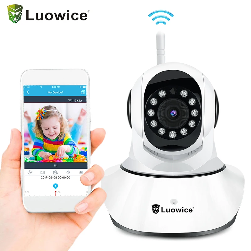 720 P 1080 p Wi Fi IP Камера беспроводная камера видеонаблюдения P2P безопасности сеть
