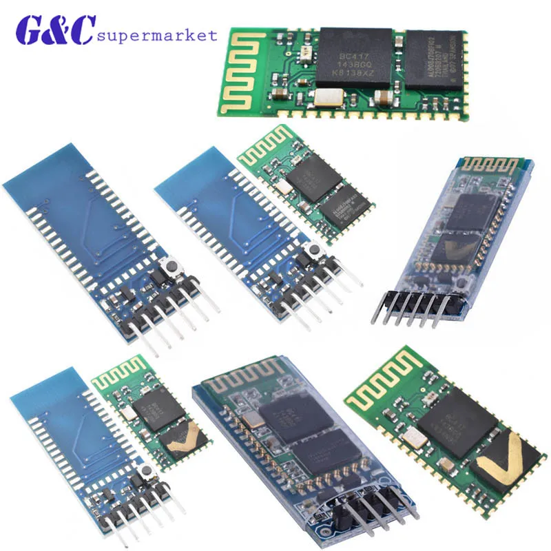 HC 05 HC05 беспроводной модуль для Arduino Серийный 6 контактный Bluetooth / 06 4 радиочастотный