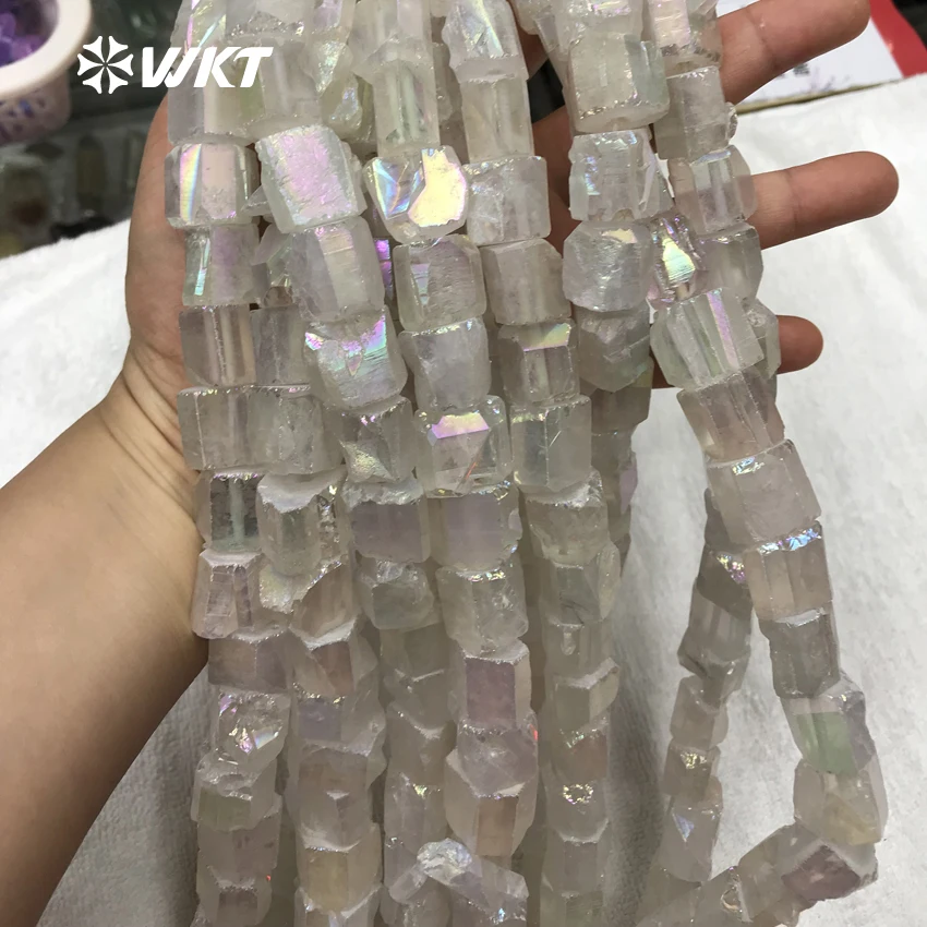 WT-G262 Wholesale Fashion Design Natural Angel aura quartz size 10*15mm each beads 16&quot inch in one strand For Women jewelry | Украшения
