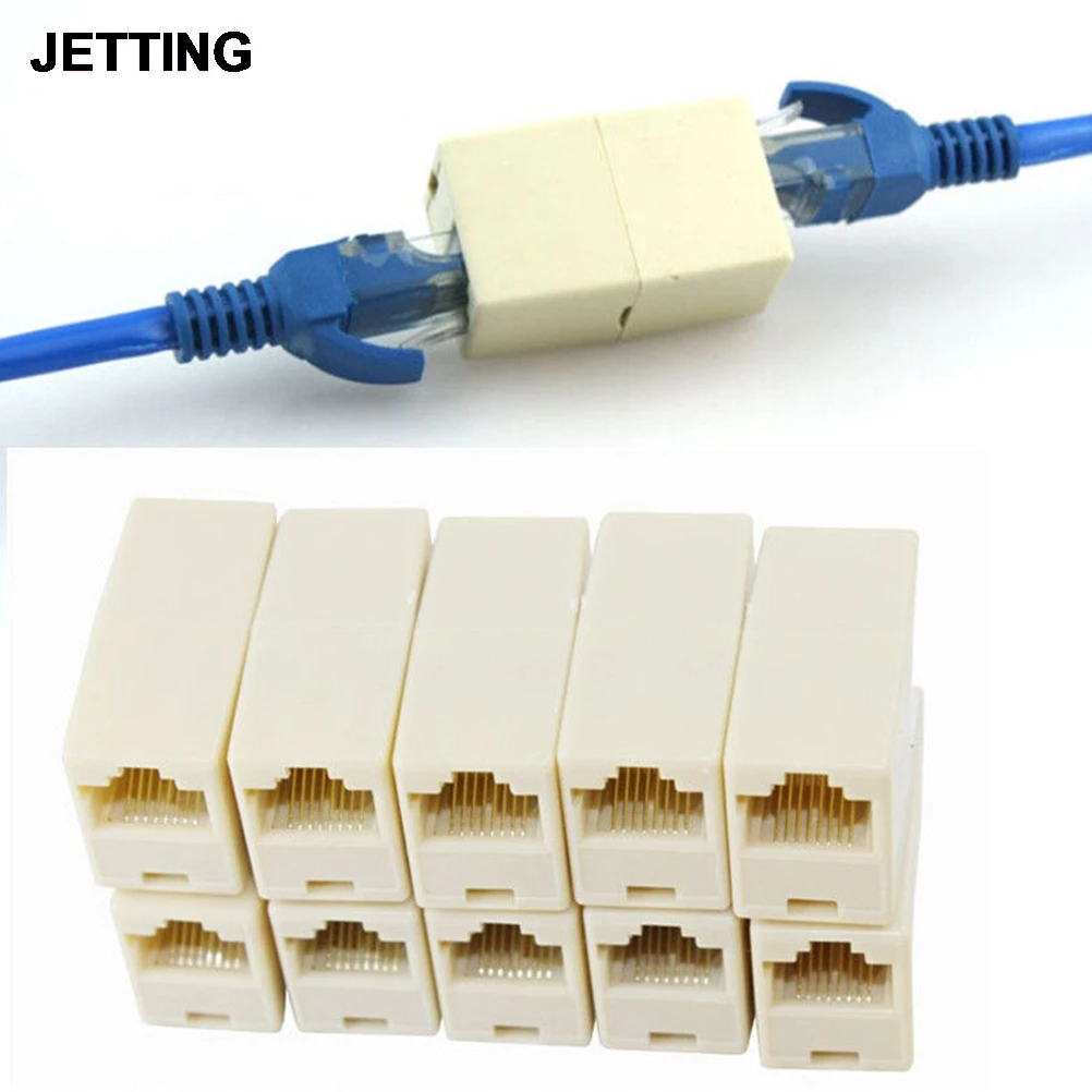 IMC/5/10/20 шт. 1 to2 LAN ethernet сетевой кабель двойной Порты гнездовой разъем телефон RJ45