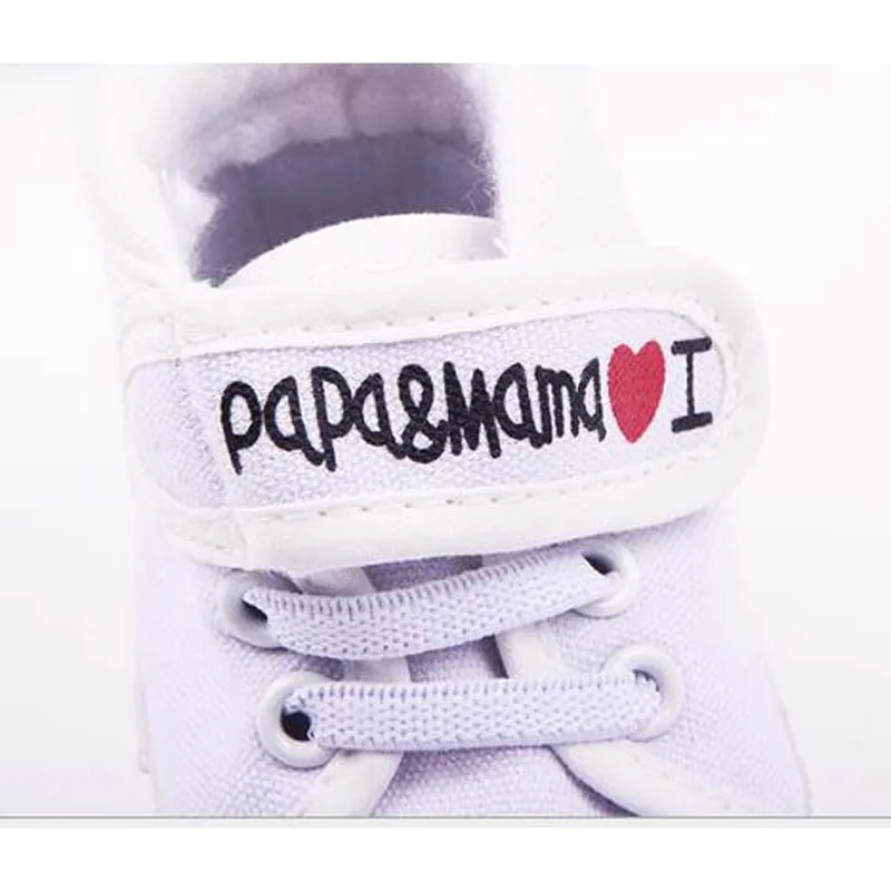Новорожденные Prewalker мальчики девочки мягкая подошва Bebe Младенческая обувь