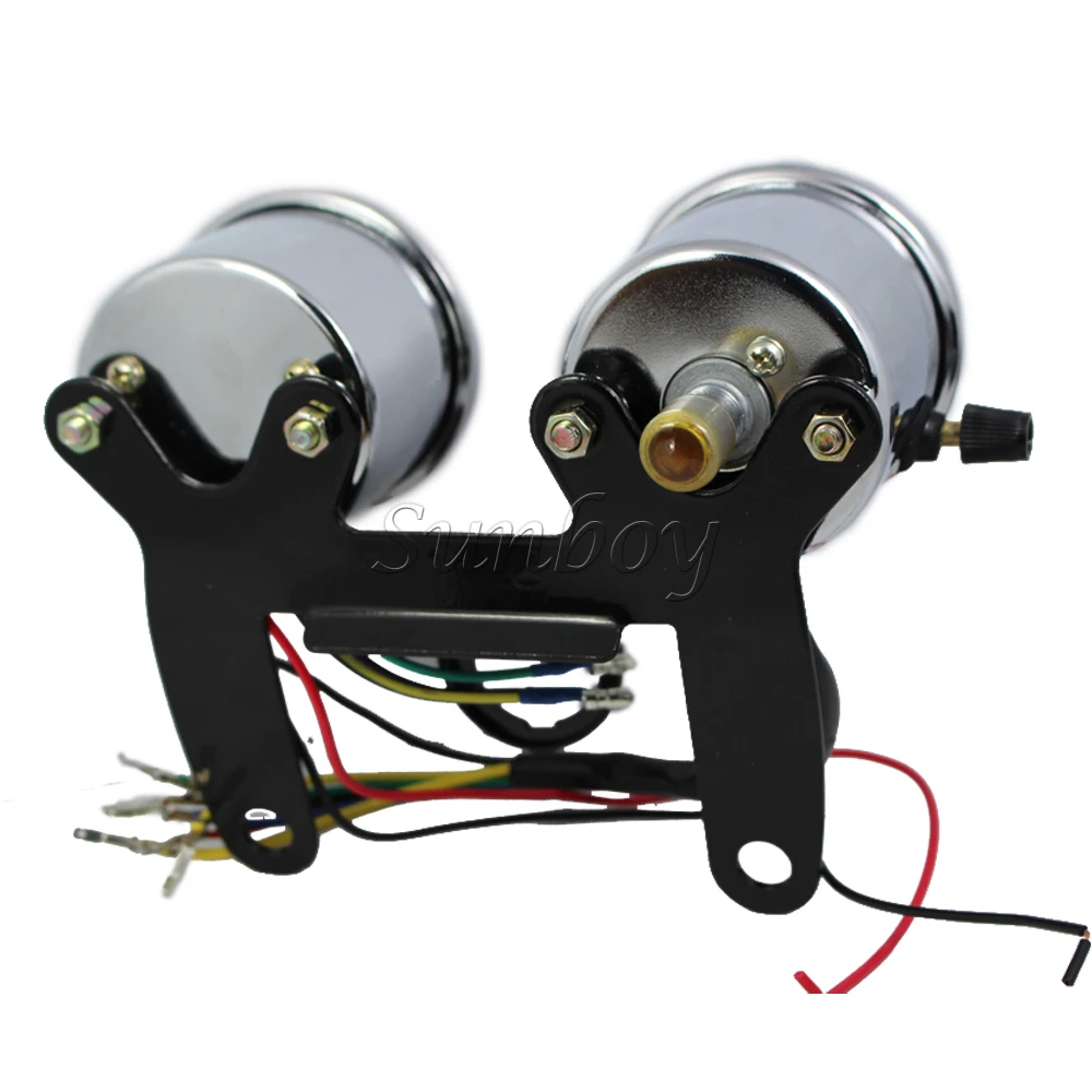 Универсальный спидометр для мотоцикла и скутера набор тахометра 12 В 0 ~ 160 км/ч