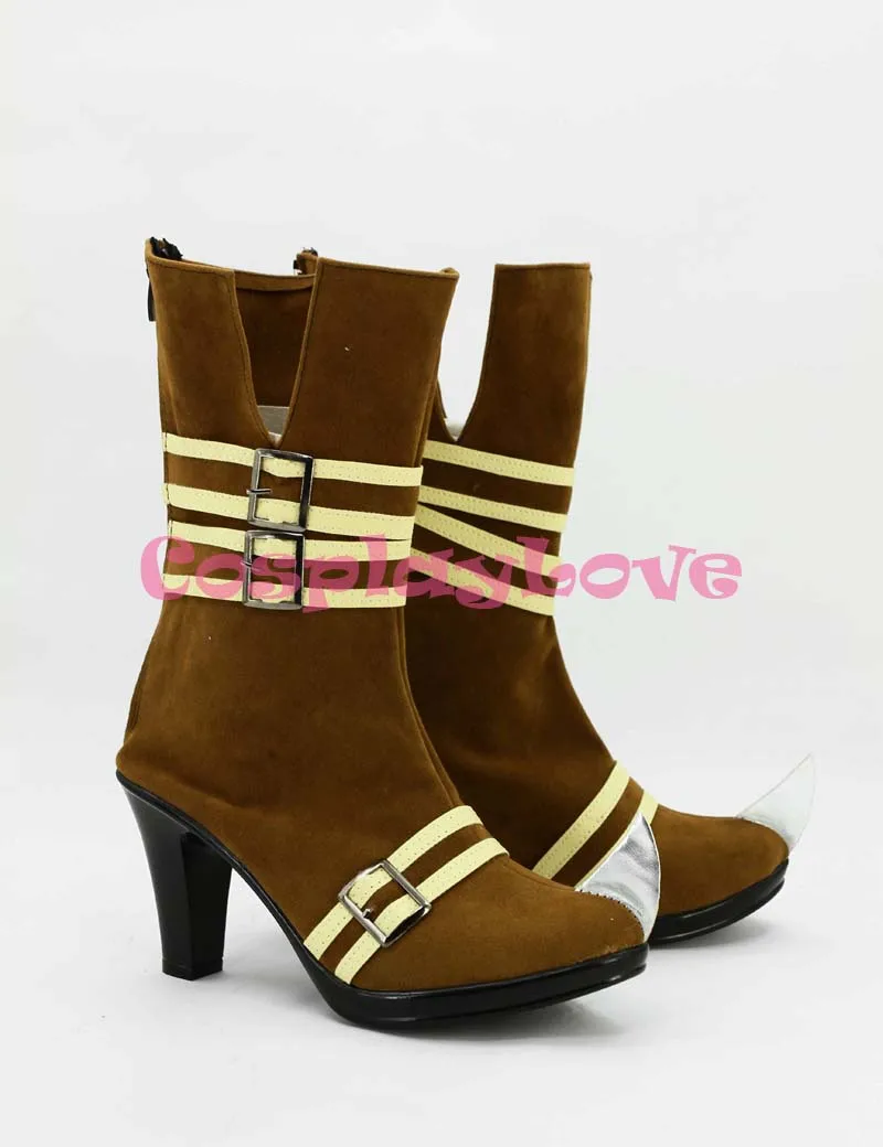 Новейшие сделанные на заказ американский фильм коричневый Аркхэм Харли обувь