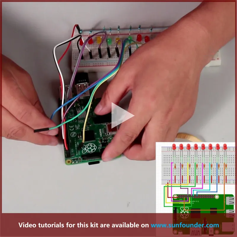 Raspberry Pi Starter Kit Супер Комплект для 3 2 Модуль B + С GPIO Плата Расширения Перемычку (Pi не