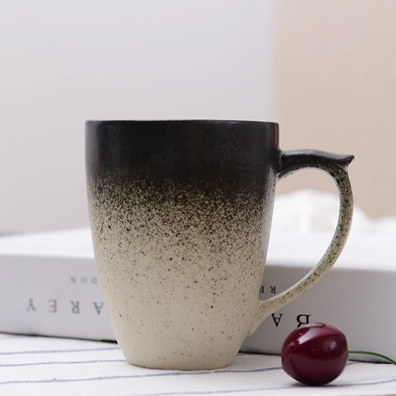 Цельнокроеное платье Кофе кружка 320 мл Керамика Чай чашка ручной работы градиент