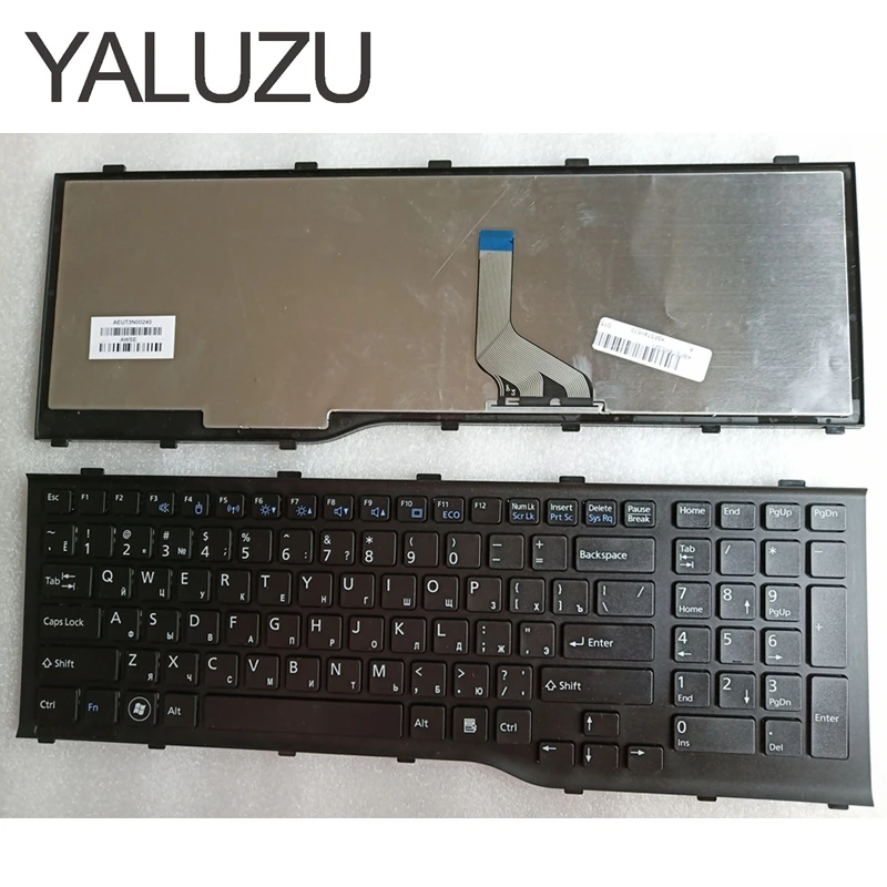 Русская клавиатура YALUZU для Fujitsu Lifebook AH532 A532 N532 NH532 с рамкой ноутбука новая