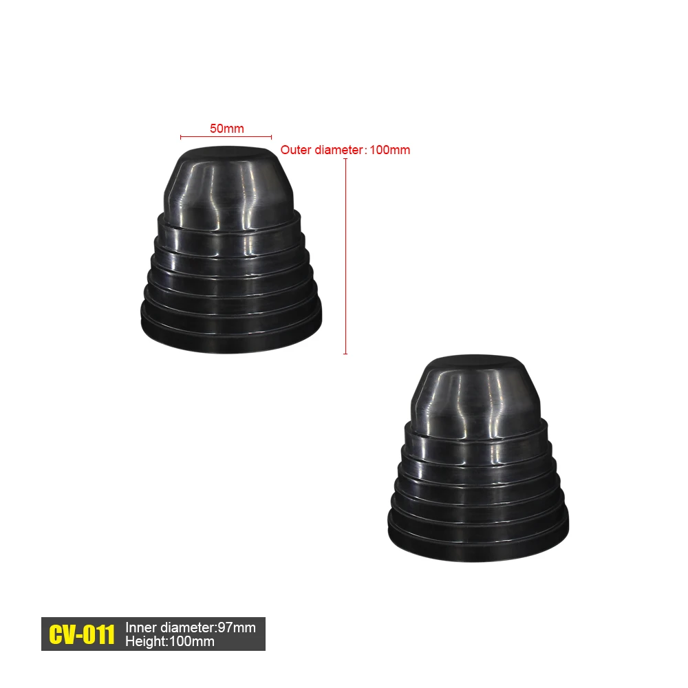CV-011 2x HID светодиодный H4 пылезащитный чехол для фар резиновая Водонепроницаемая уплотнительная прокладка для фар крышка автомобиля аксессуары для мотоциклов H1 H7 H11 9005/6 пыль - Цвет: CV-011