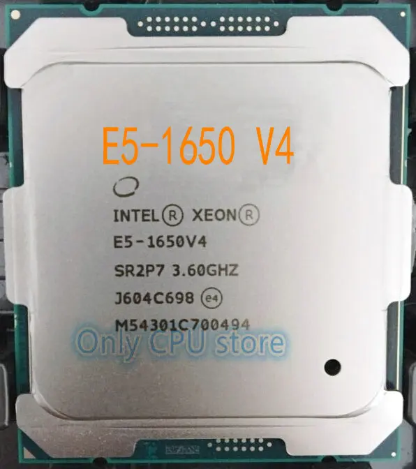 Бесплатная доставка стандартная оригинальная Intel Xeon SR2P7 OEM версия E5 1650V4 3 6 ГГц ядер