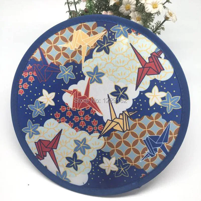 Бесплатная доставка (3 шт./лот) нейлоновый портативный складной веер для подарка