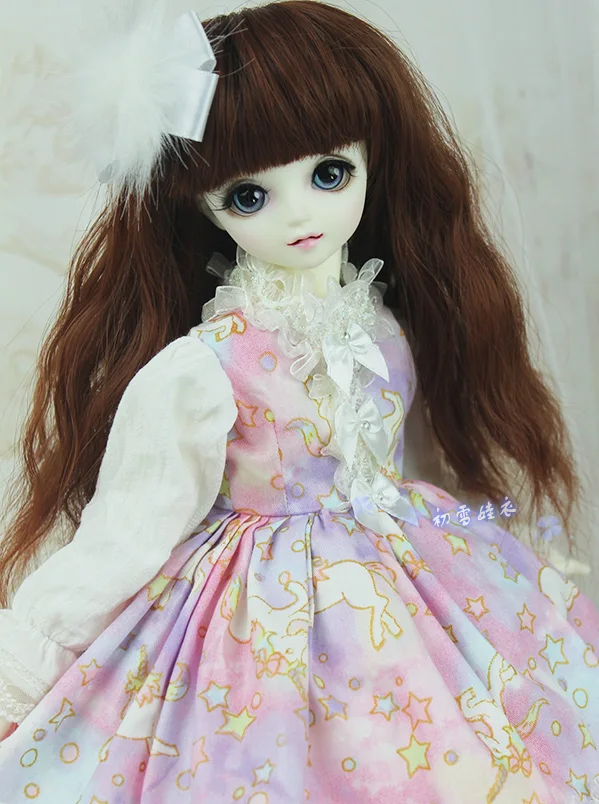 Bjd 1/3 одежда 1/6 BJD 1/4bjd sd Кукла Одежда модное весеннее платье юбка комплект для DIY