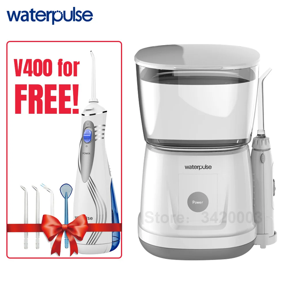 Ирригатор для полости рта Waterpulse V700 и V400 портативный ирригатор 1000 мл 9