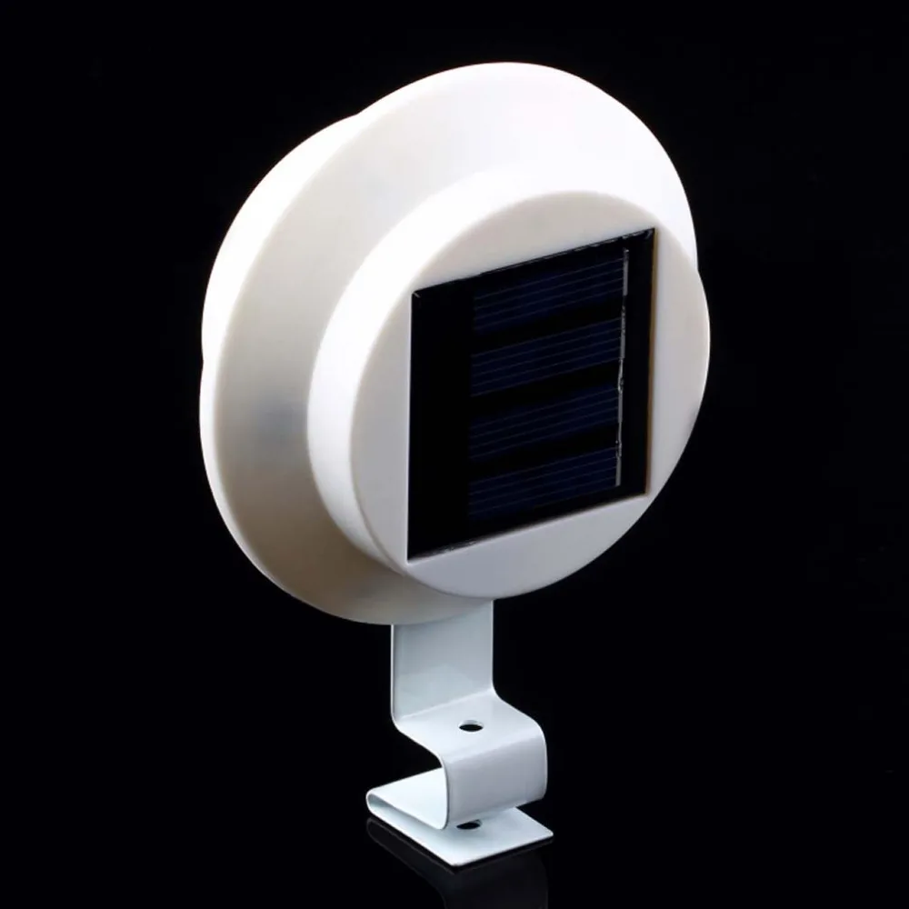 3 светодиода Солнечная лампа датчик водонепроницаемый Солнечный свет