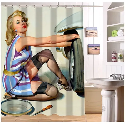 YY612f81 Новые Пользовательские Pin Up Girls F4 художественные картины Современная