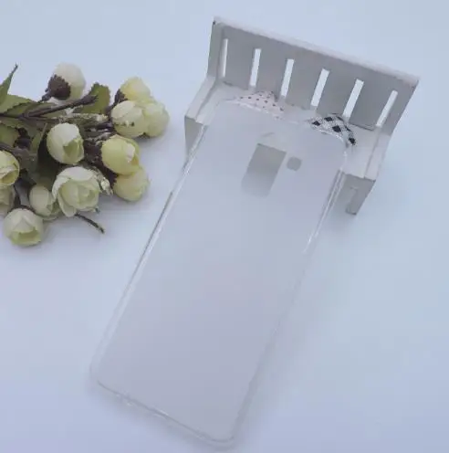 Чехол для samsung GALAXY J8 2018 Мягкие TPU Crystal Clear ультра тонкий прозрачный защитный Пудинг