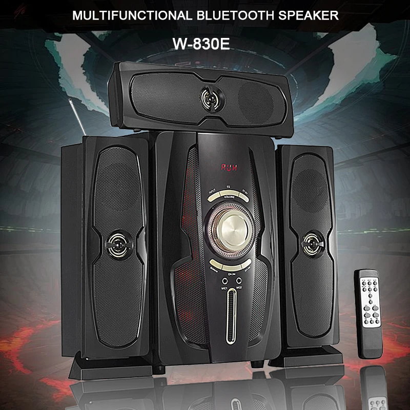 Museeq W 830E Bluetooth 3 1 мультимедийный канал дома ТЕАТР системы со светодио дный дисплей