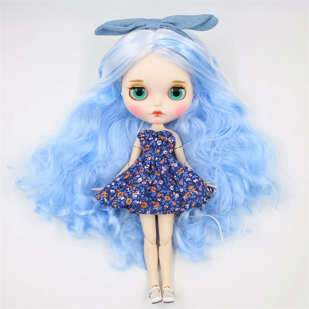 Кукла ICY DBS Blyth 1/6 bjd белая кожа шарнирная кукла шарнирное тело матовое лицо резные