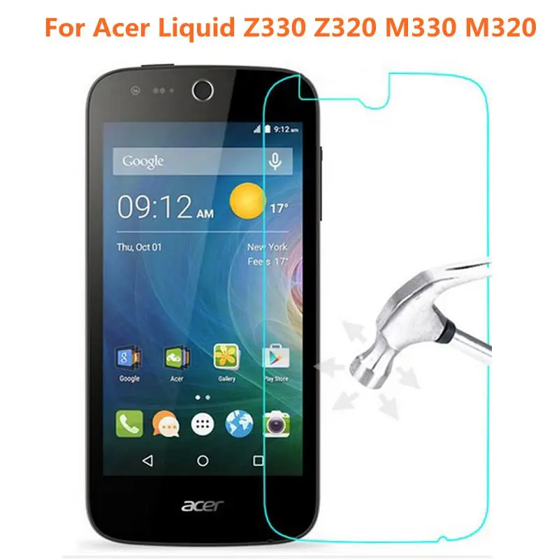 Закаленное стекло для Acer Liquid Z330 Z320 оригинальная Высококачественная защитная