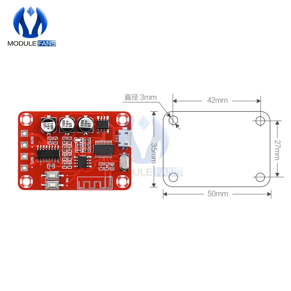 BLE Bluetooth декодер не допускающий потерь аудио приемник декодирующий модуль с 2X5W