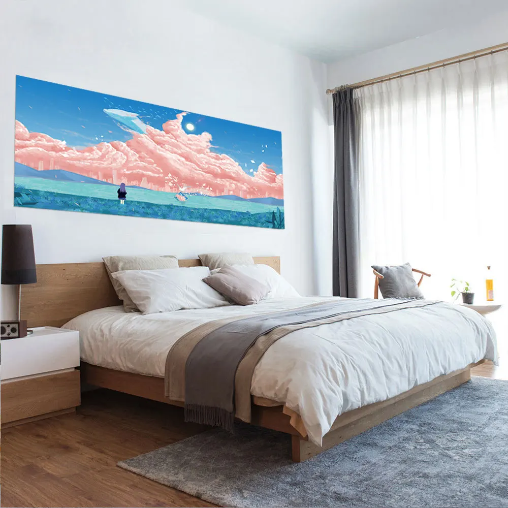 Наклейка на изголовье кровати наклейка украшение для дома декор