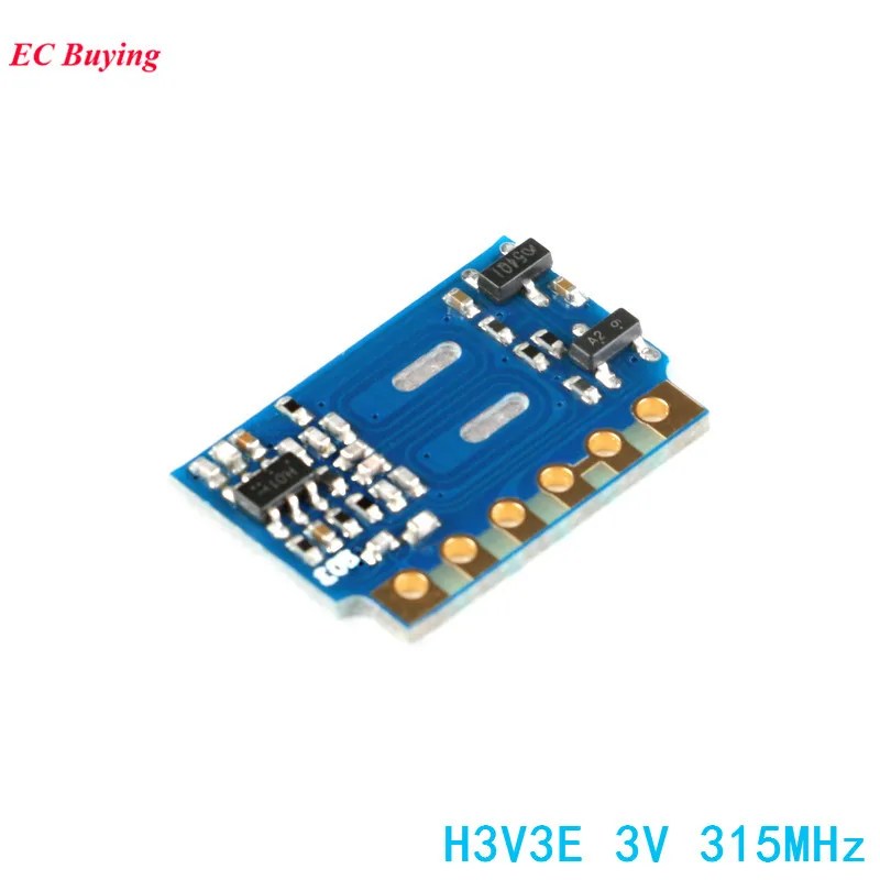 Сверхгетеродинная плата дистанционного управления низкой мощности H3V3E 3 в 315 МГц