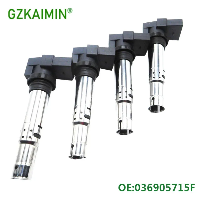 1 шт. новая катушка зажигания для V-W Golf Je-tta Caddy Beetle Polo Audi Skoda Seat 036905715F 036 905 715 F