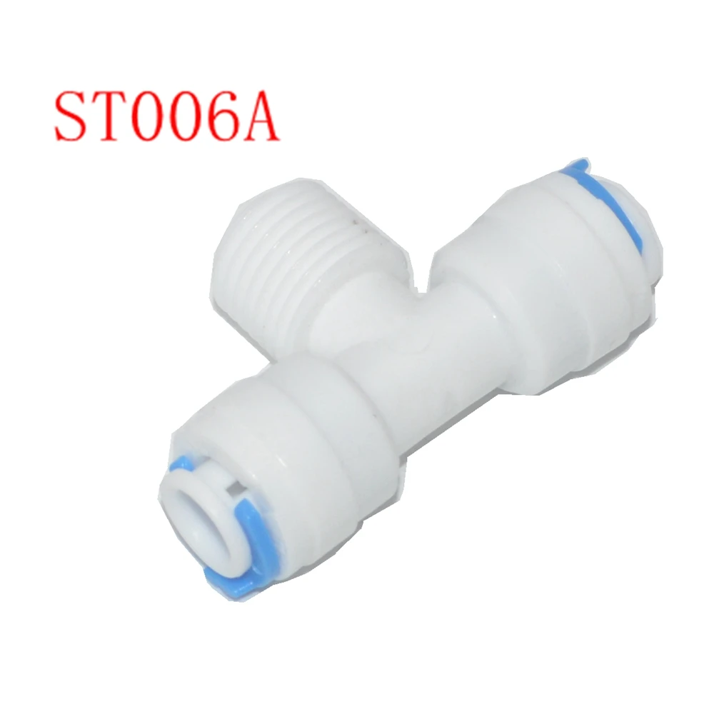 1/4 &quotПапа 3/8 OD 3/8ODHose тип T быстрое соединение RO водяной разъем соединительные
