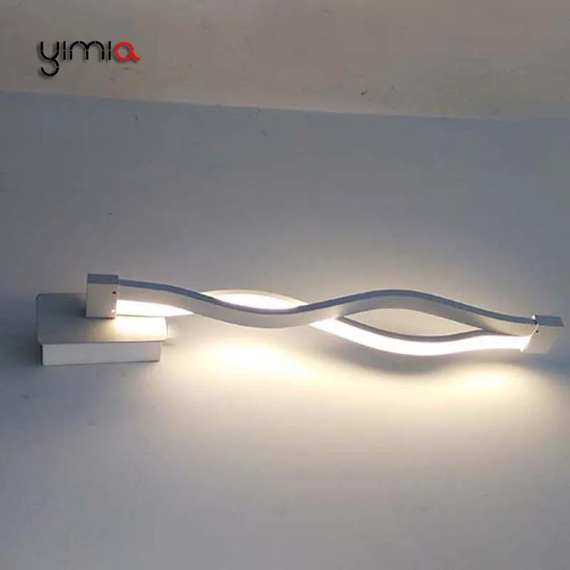 YIMIA 16W 20W LED Wall Lamps Indoor Modern IP44 Outdoor Courtyard Aisle Balcony Bedroom Light Nordic Hotel Project | Освещение