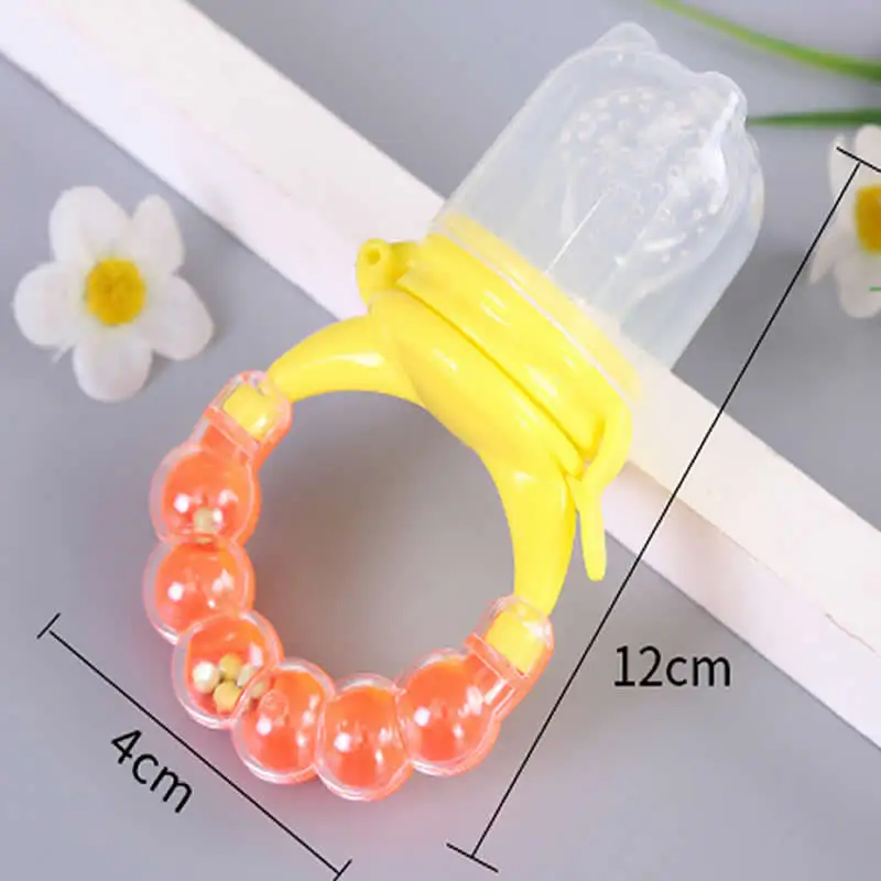 Безопасная силиконовая соска для младенцев жевания детского питания Соска