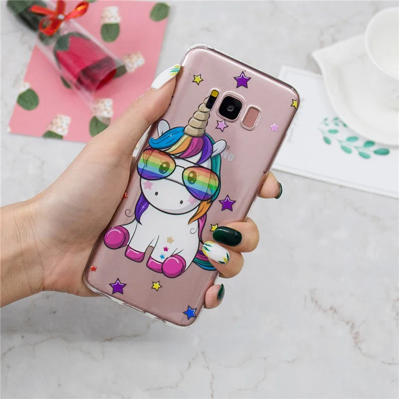 Чехол для samsung Galaxy S8 S9 плюс Мягкий ТПУ силиконовый чехол S9Plus S8Plus S 8 9 телефонные