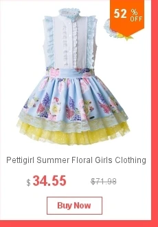 Pettigirl/белые вечерние платья для причастия, с воротником, вышитая кукла, одноцветные Длинные вечерние многослойные платья B455(длина платья ниже колена