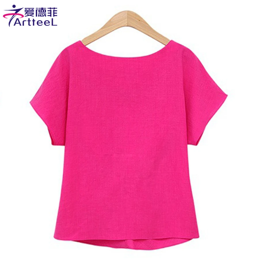 Fashion Women Chiffon Tops Blouses Casual Bowknot OL O-neck Short Sleeve Bottoming Shirts |