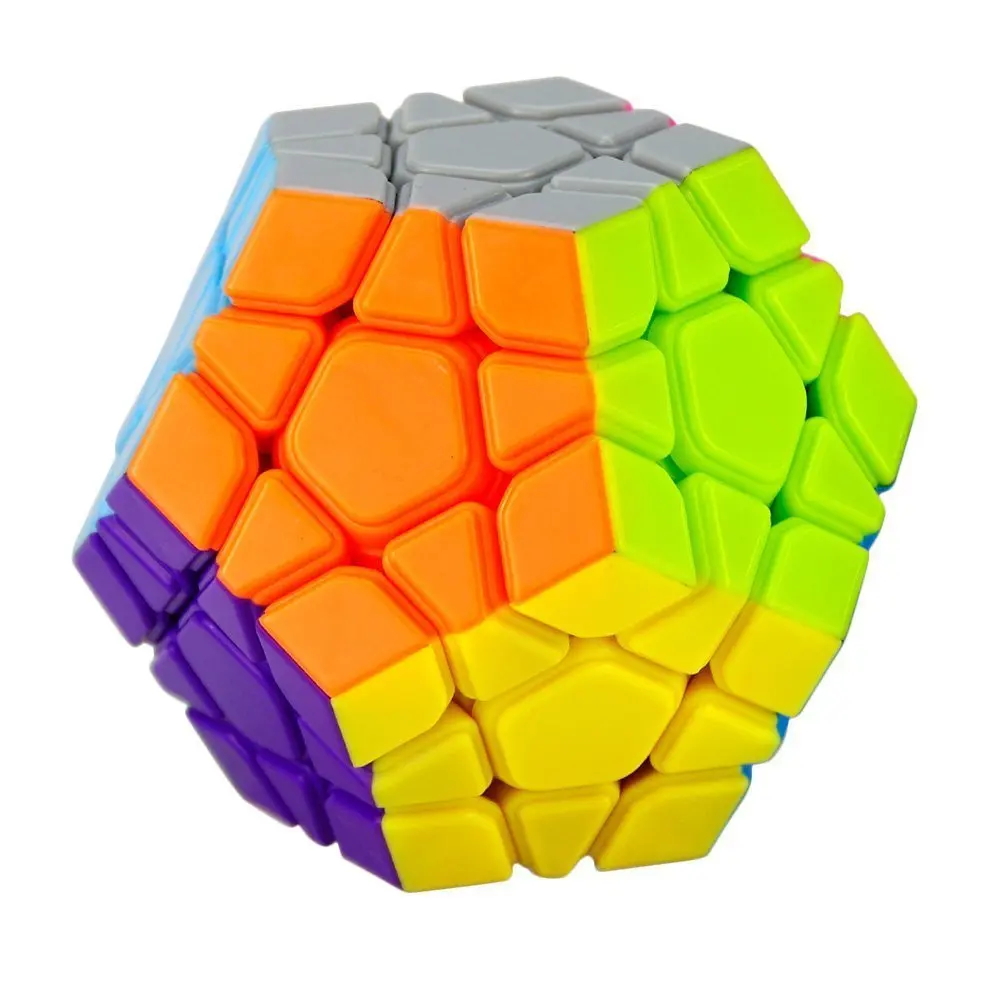 D-FantiX Yj Yuhu R Dodecahedron скоростной Куб ВОЛШЕБНЫЙ кубик-Додекаэдр черный/не липкий пазл