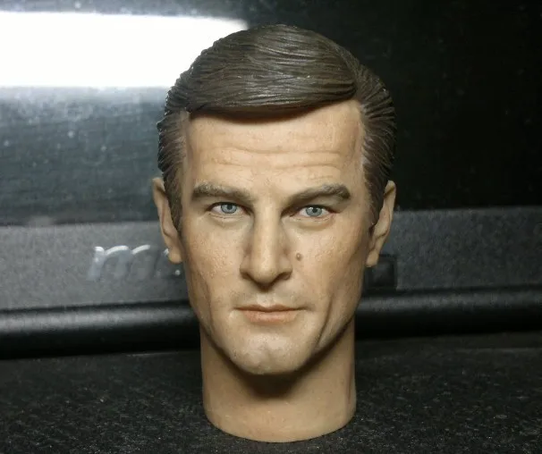 [Estartek] HP Headplay 1/6 Roger Мур голова лепить для 12 дюймов фигурку &quotсделай сам&quot|Игровые