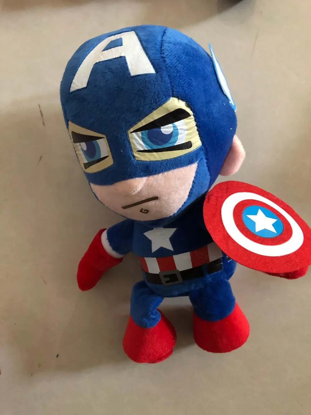Плюшевая игрушка для костюмированной игры Мститель Капитан Америка Капитан подушка в стиле Бэтмена подарок украшение диван аксессуары Мальчики Девочки Подарки