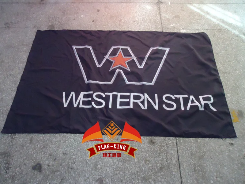 Гоночный флаг Western Star Trucks лучший нитро Электрический радиоуправляемый баннер для