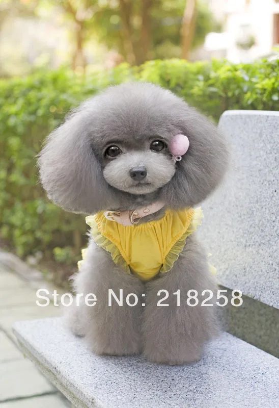 Новая Милая летняя одежда роскошное женское платье для собак бесплатная