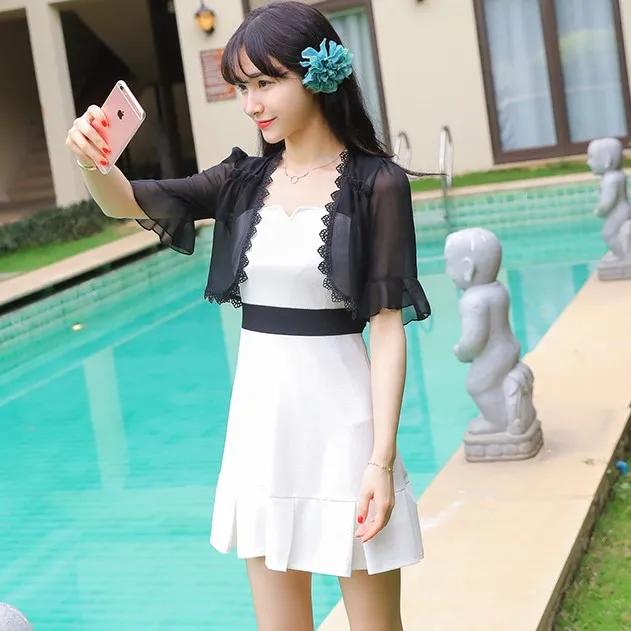 MLXSLKY шифоновая рубашка большого размера с коротким рукавом женское летнее