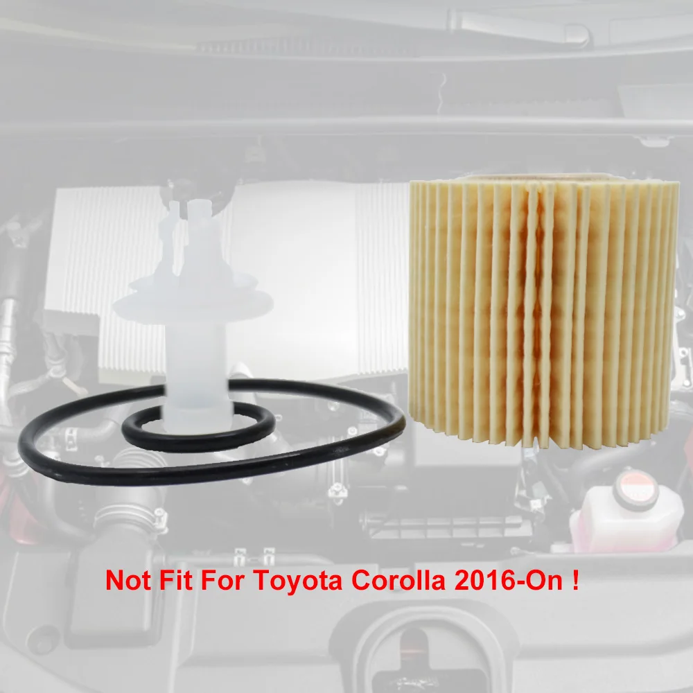 Фото Масляный фильтр для Toyota Corolla 2010 2011 2012 2013 2014 8l I4 1798CC / 1800CC 2ZR-FE аксессуары для защиты двигателя 04152-YZZA6 №2