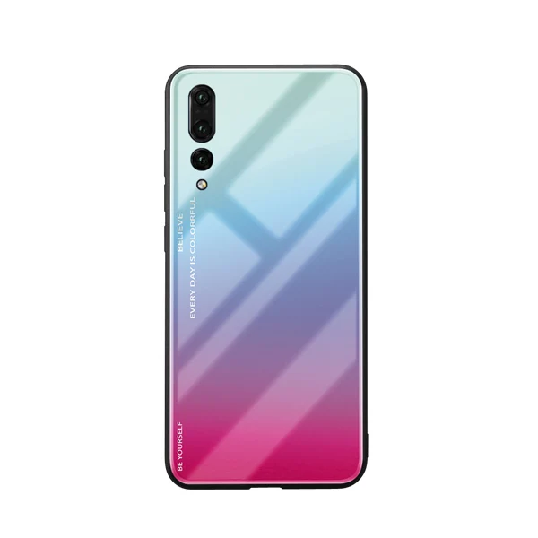 G4986 Новые градиентные чехлы с закаленным стеклом для huawei P30 P20 P10 Lite Коврики 20 10 9 8 Pro Nova3 Nova4 Nova3i P9 P10 плюс - Цвет: G4986