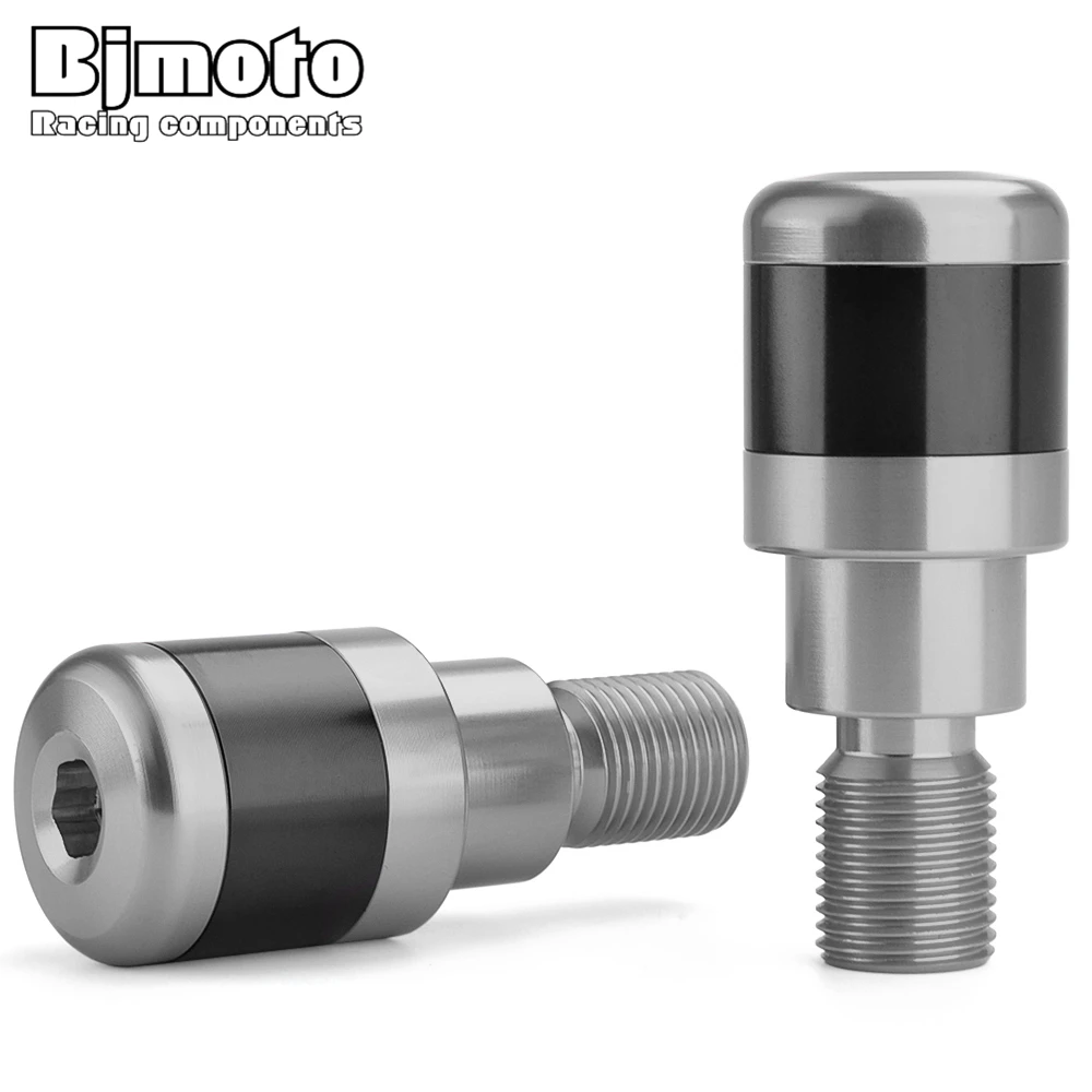 Bjmoto Unversal 7/8 'དྷ мм руль мотоцикла рукоятка конец CNC Ручка Бар Конец слайдер для