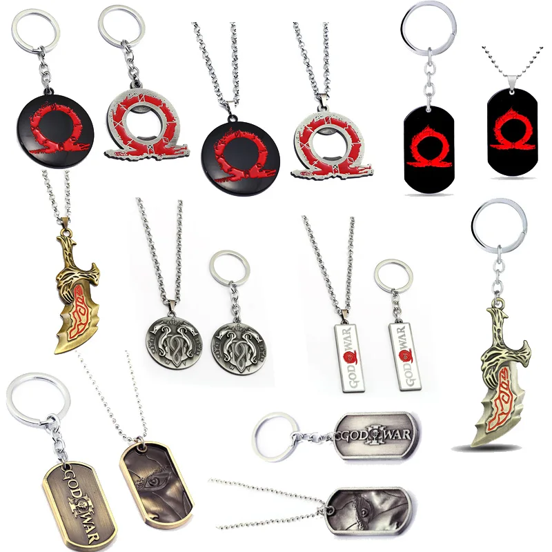 Игрушка Гоу Бог войны логотипы брелок ожерелье бутылка Opennr игрушки непдатс