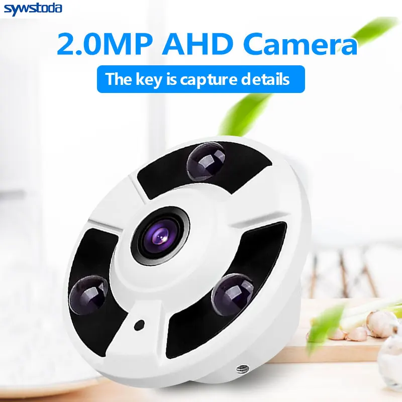 Рыбий глаз AHD камера видеонаблюдения высокой четкости 2500TVL AHDH 3.0MP 720 P/960 P/1080 P CCTV