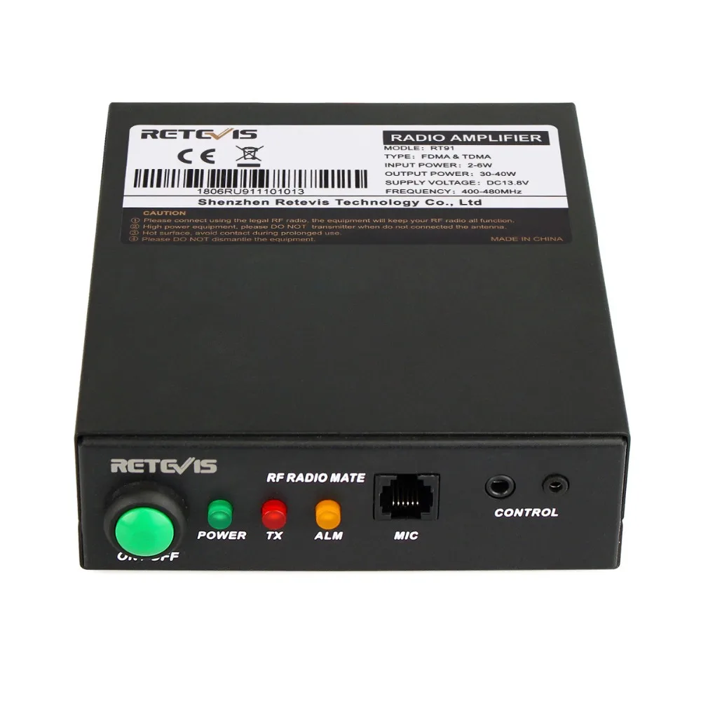 Retevis RT91 RF усилитель мощности 30-40 Вт для DMR цифровой/аналоговый Walkie Talkie Ham радио Hf трансивер