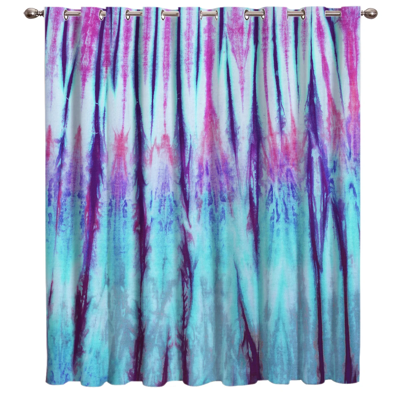 Художественные окрашенные шторы для голубого окна занавески спальни ванной и