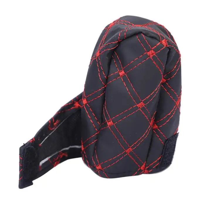 Автомобильные кожаные ручки для ручного тормоза крышка воротника переключения