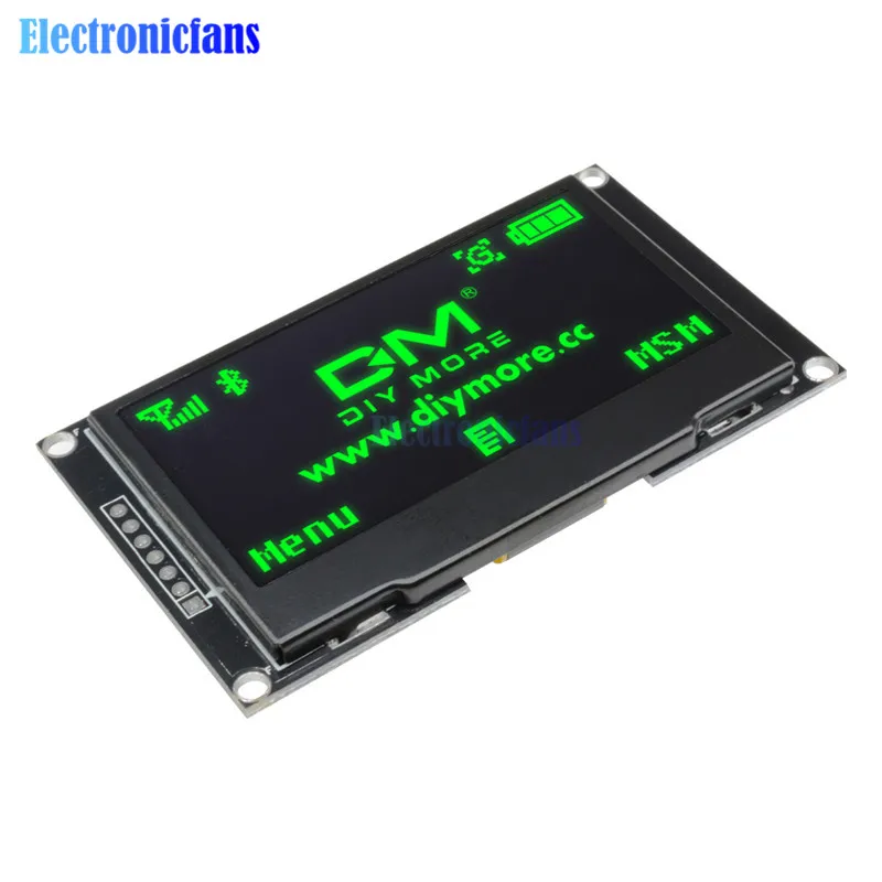 Модуль OLED дисплея 2 42 &quot белый/синий/зеленый/желтый ЖК экран х64 IIC I2C SPI серия SSD1309