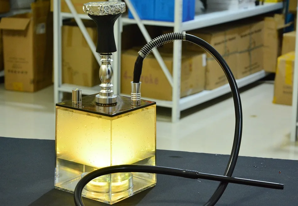 Hot Sell Hookah Styles colorful Hookah High Quality And Cheap factory Russian Shisha led hookah